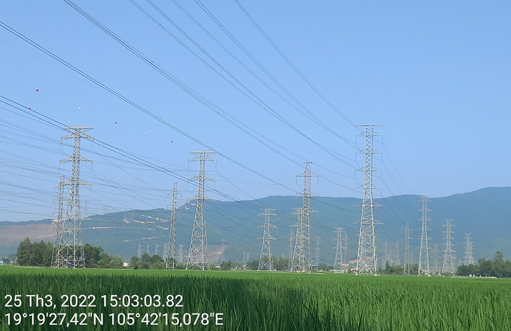 Đóng điện dự án treo dây mạch 2 đường dây 220kV Thanh Hóa – Nghi Sơn – Quỳnh Lưu